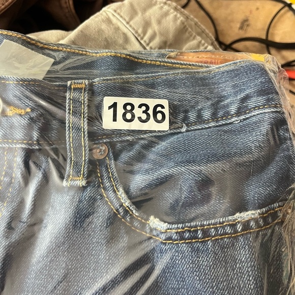 Levi’s 501 Vintage Fly Button Jeans Mens 28/32 100% Cotton Denim Blue Pants 1836 - Picture 11 of 11